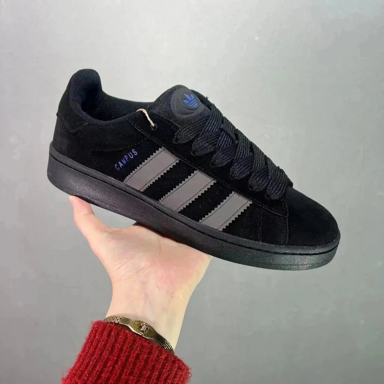 Adidas Sneakers Campus — Black carbon gray
