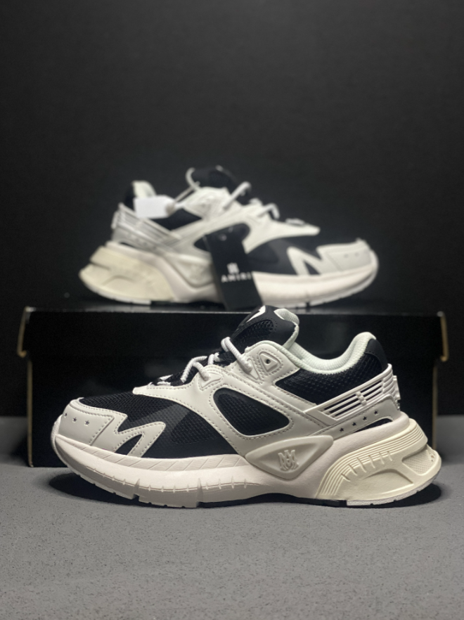 AMIRI Sneakers MA Runner — A- 14 off-white with black