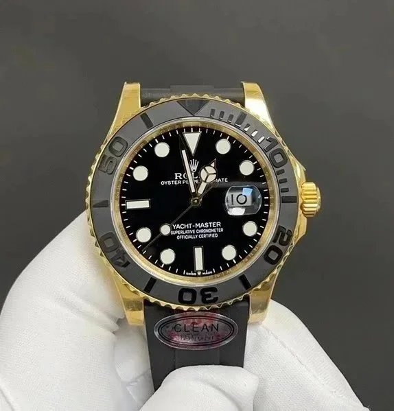 Design Rolex-Style Datejust Clone Light Blue Dial Stainless Steel Watch Watches - 10