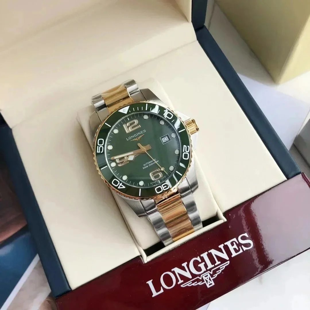 Rolex Yacht-Master and Datejust watches — Golden belt, black face