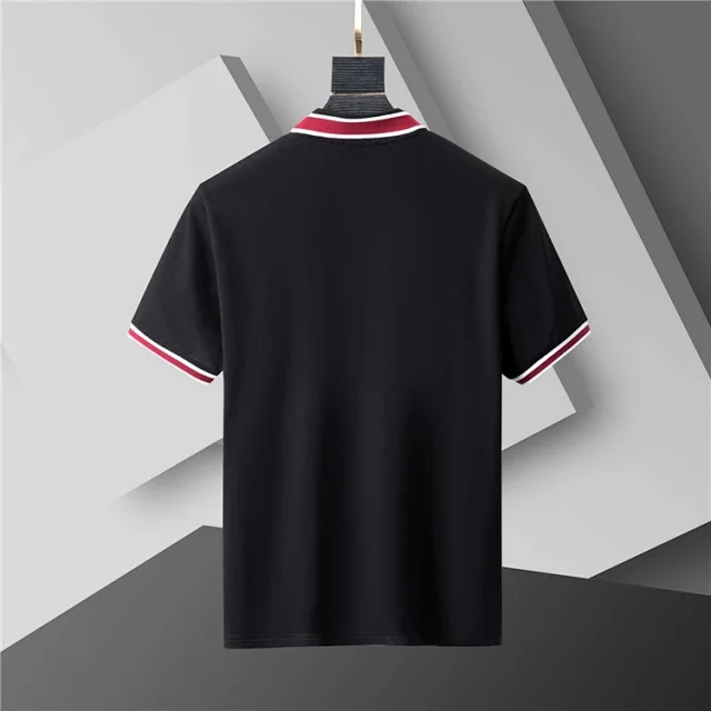 Louis Vuitton Shirts Short-Sleeve Checkered Polo Shirt product detail image 4