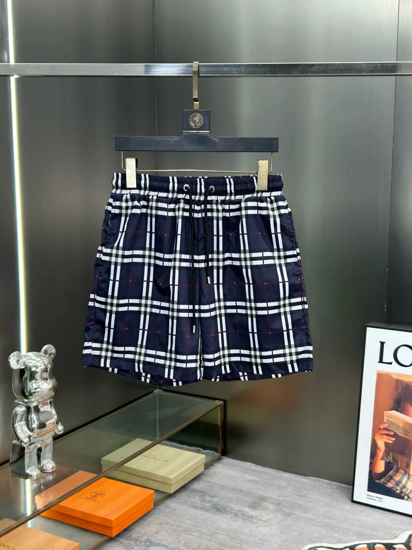 Burberry Navy Plaid 