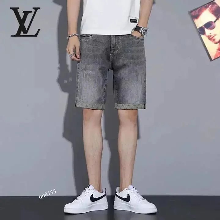 Dsquared2 Distressed Paint-Splatter Denim Shorts with Plaid Cuff - 15