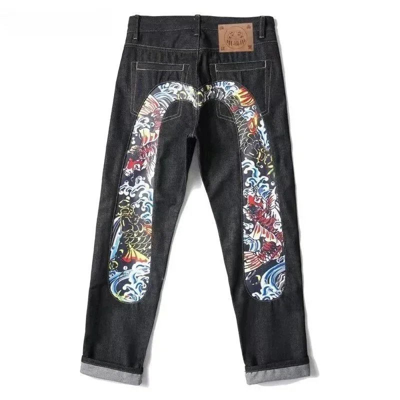 American Hip Hop Style Denim Jeans photo 7