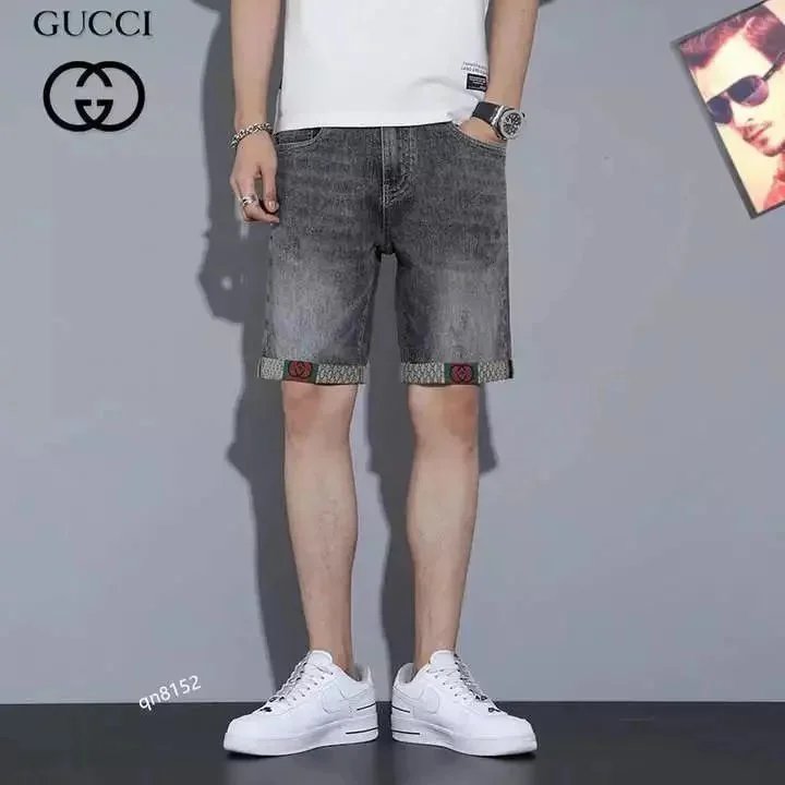 Dsquared2 Distressed Paint-Splatter Denim Shorts with Plaid Cuff - 13