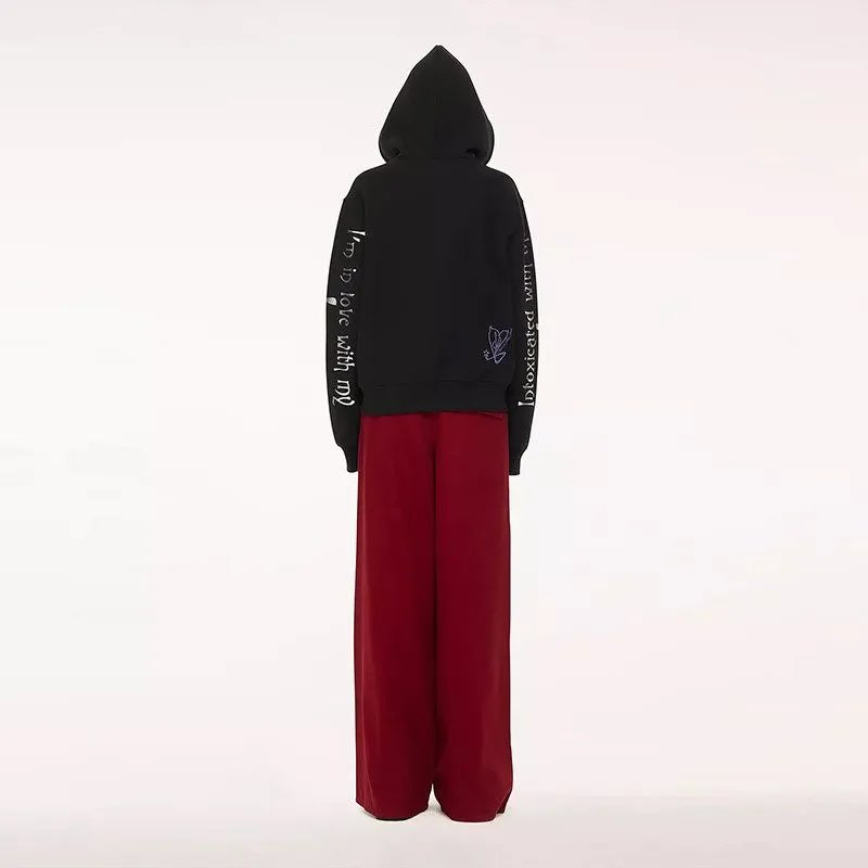 Double Headed Bear Fleece Hoodie Cardigan Y2K Print photo 5