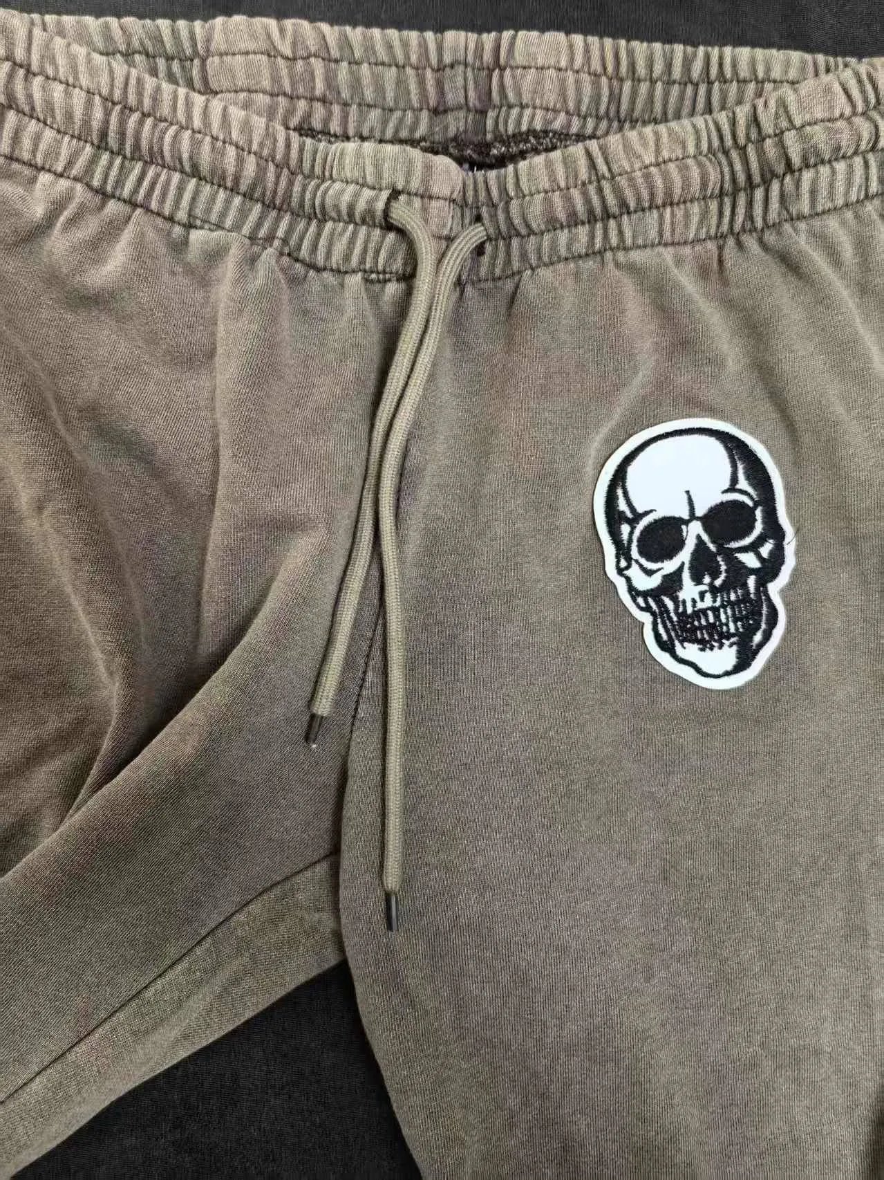 Number Nine Skull Patch Casual Joggers photo 7
