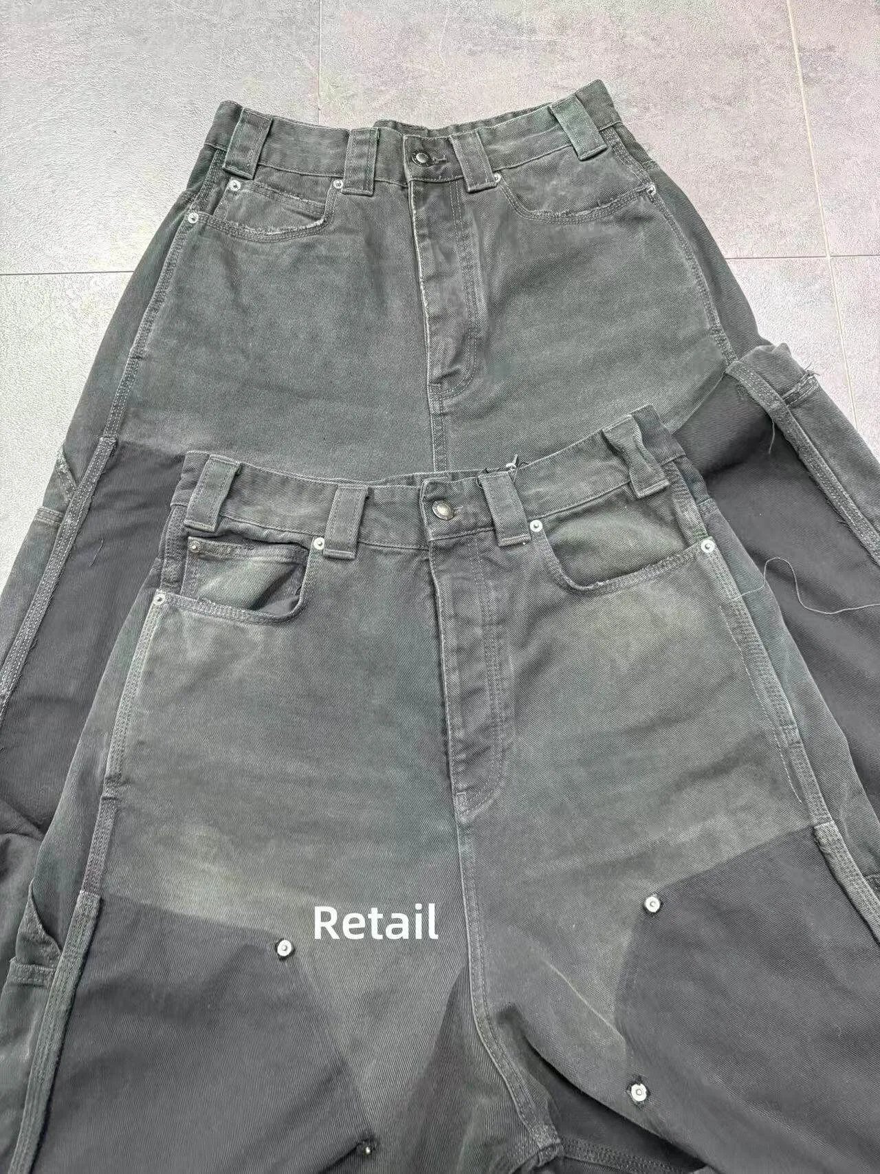 Ripped Oversized Cargo Pants photo 8