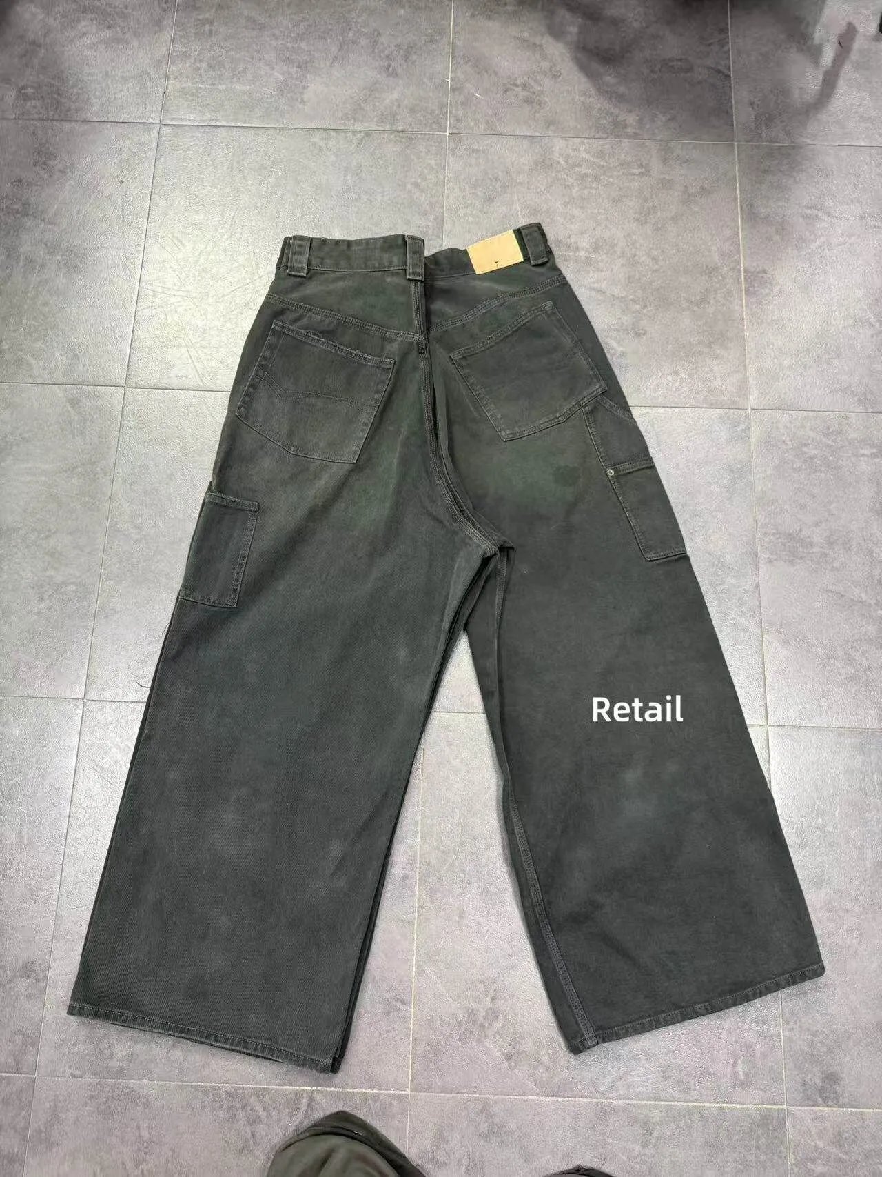 Ripped Oversized Cargo Pants photo 7