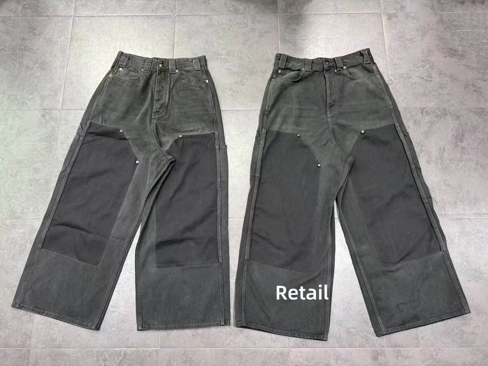 Ripped Oversized Cargo Pants photo 5