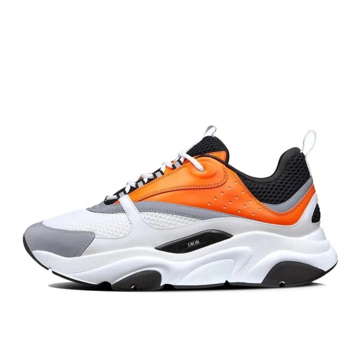 White Orange Black