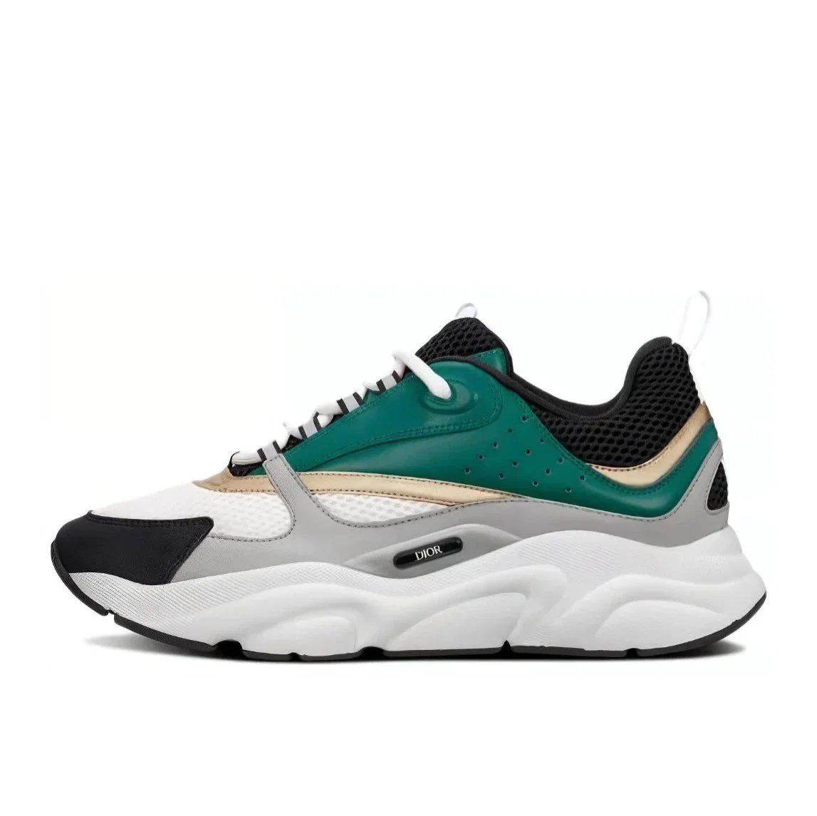 White gray green