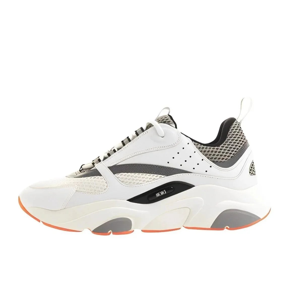 White Grey Orange