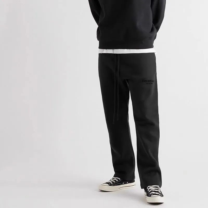 Black Straight Leg