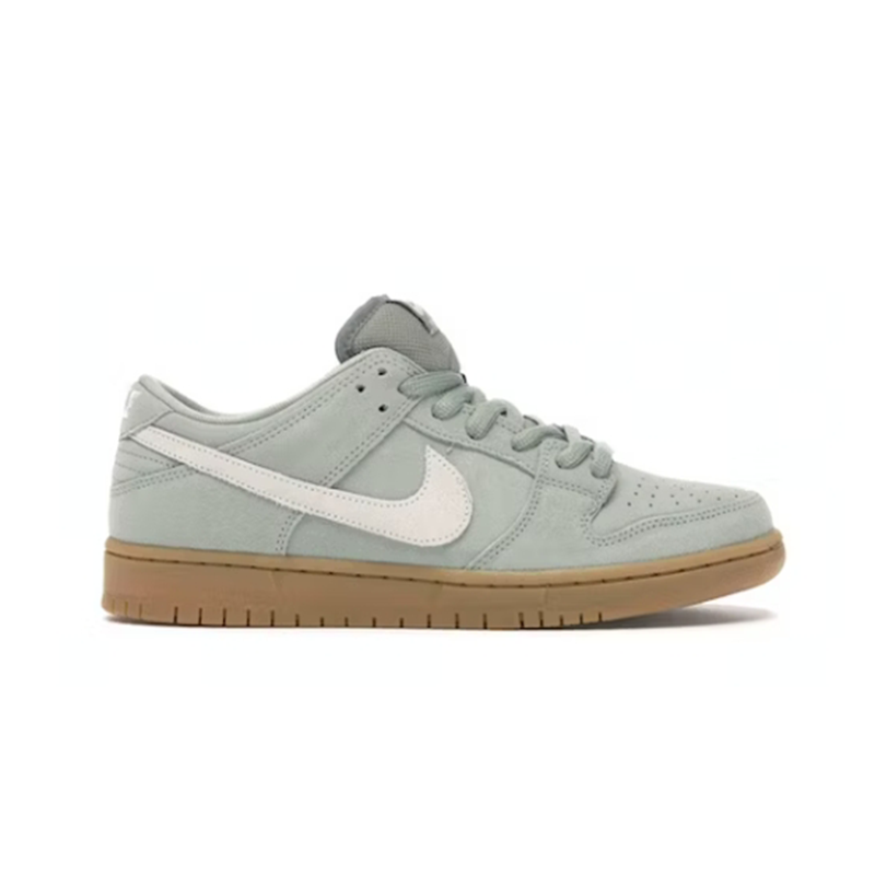 Nike SB Dunk Low Sage Green Gum Sole Sneakers - 2