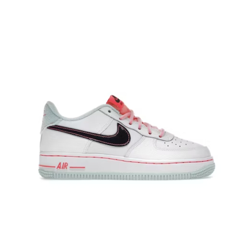 Nike Air Force 1 Low White Pink Red Sneakers - 2