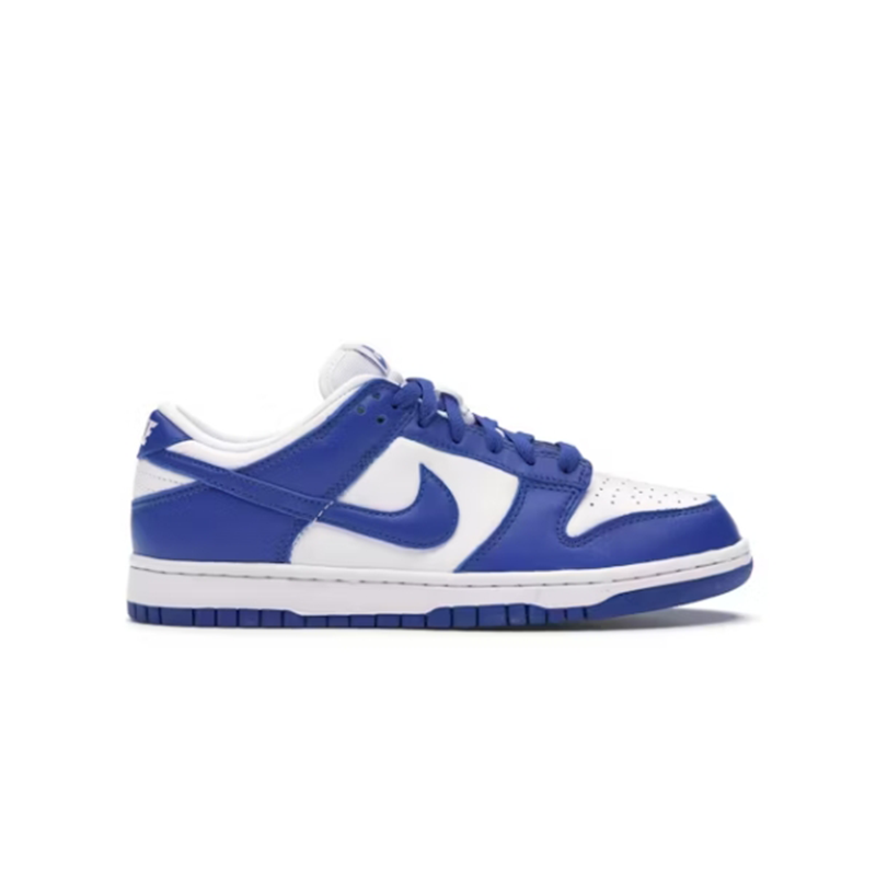 Nike Dunk Low Royal Blue and White Sneakers - 1