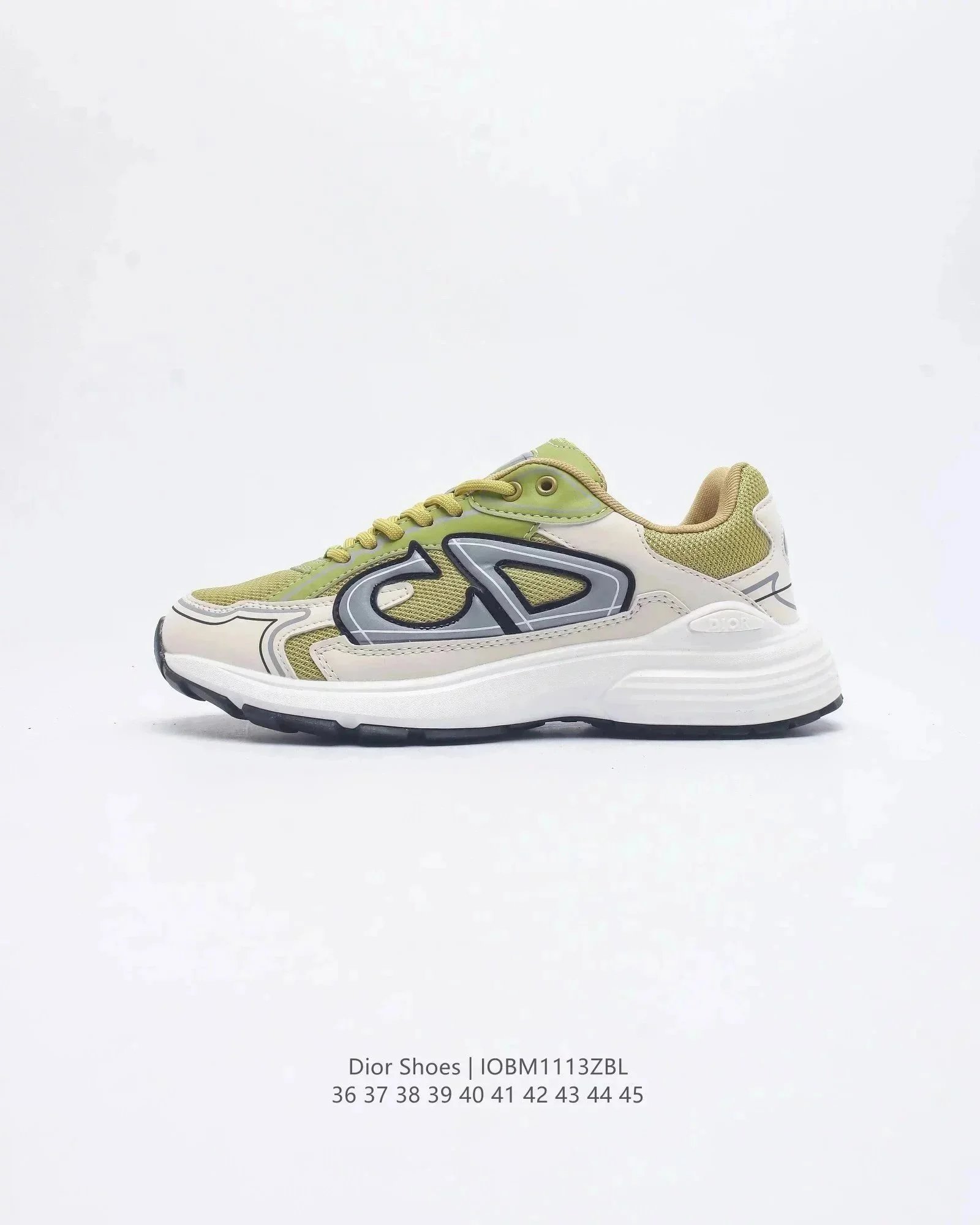 Dior B23 Navy Blue Chunky Sneakers