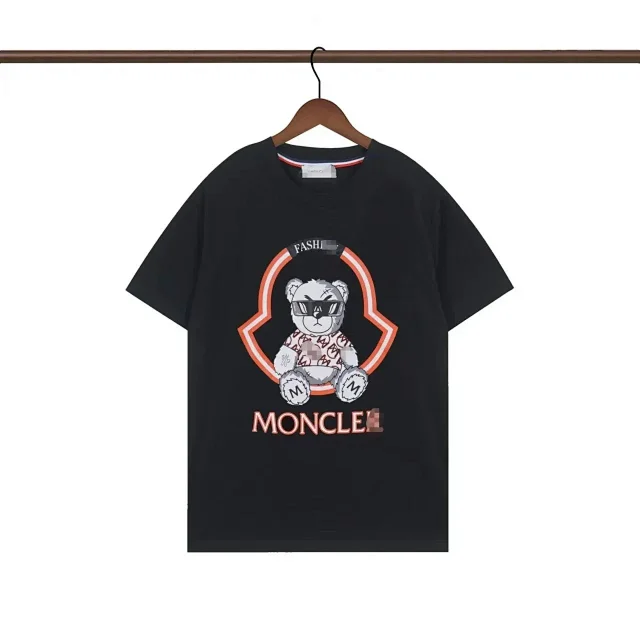 Moncler T-Shirts Short-Sleeve Logo-Print product detail image 8