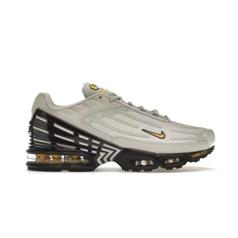 Nike Air Tuned Max Light Gray Yellow Black Sneakers - 2