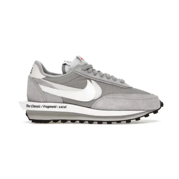 Nike x Fragment Design x sacai LDWaffle Gray Sneakers - 1