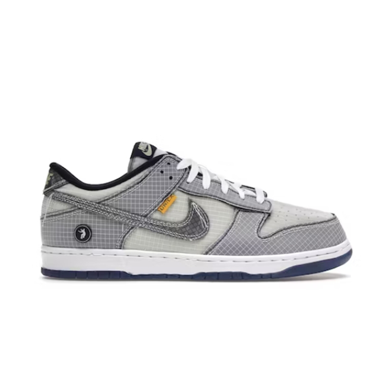 Nike SB Dunk Low Grey Grid Sneakers - 2