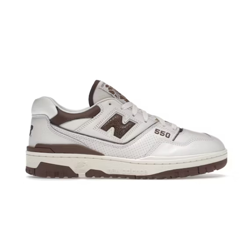 New Balance 550 White Brown Sneakers - 2