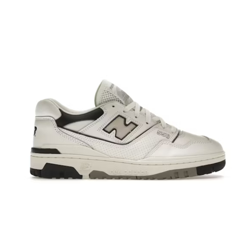 New Balance 550 White Black Sneakers - 2