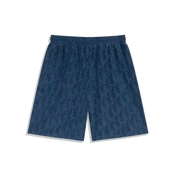 Dior Oblique Tape Shorts Black - 5