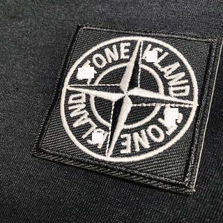 Stone Island Compass Logo T-Shirt Gray - 10