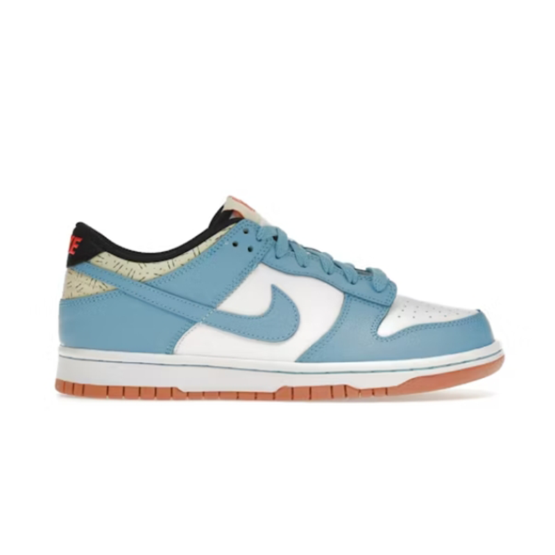 Nike SB Dunk Low Sky Blue White Gum Sole Sneakers - 2