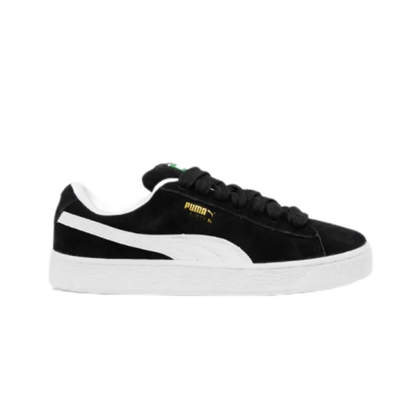 Puma Suede XL Black White Sneakers - 1