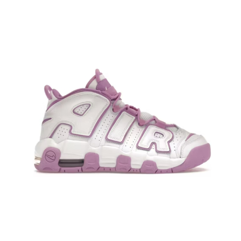 Nike Air More Uptempo White Purple Sneakers - 2