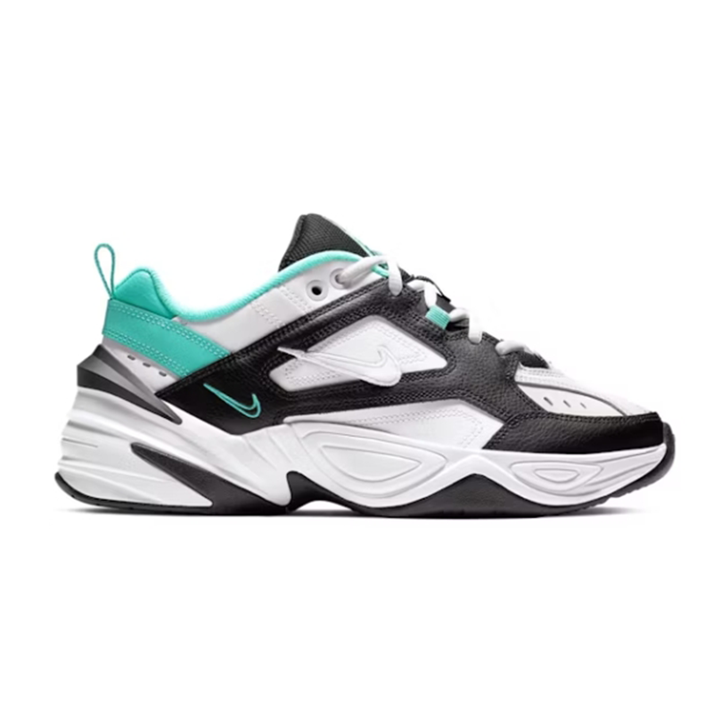 Nike M2K Tekno Mint Green Black White Chunky Sneakers - 2