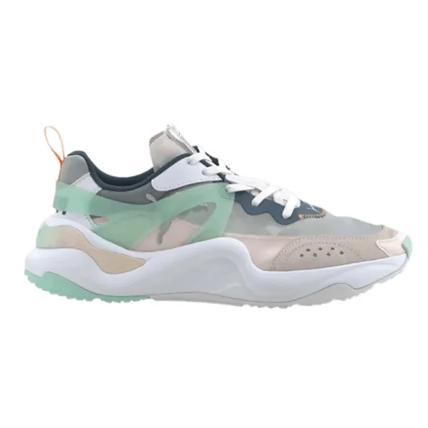 Puma RS-X3 Soft Mint Green Multicolor Chunky Sneakers - 2