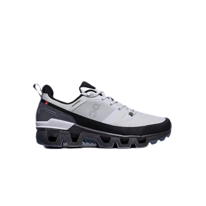 On Cloudrock Waterproof Gray/Black Running Shoes - 2