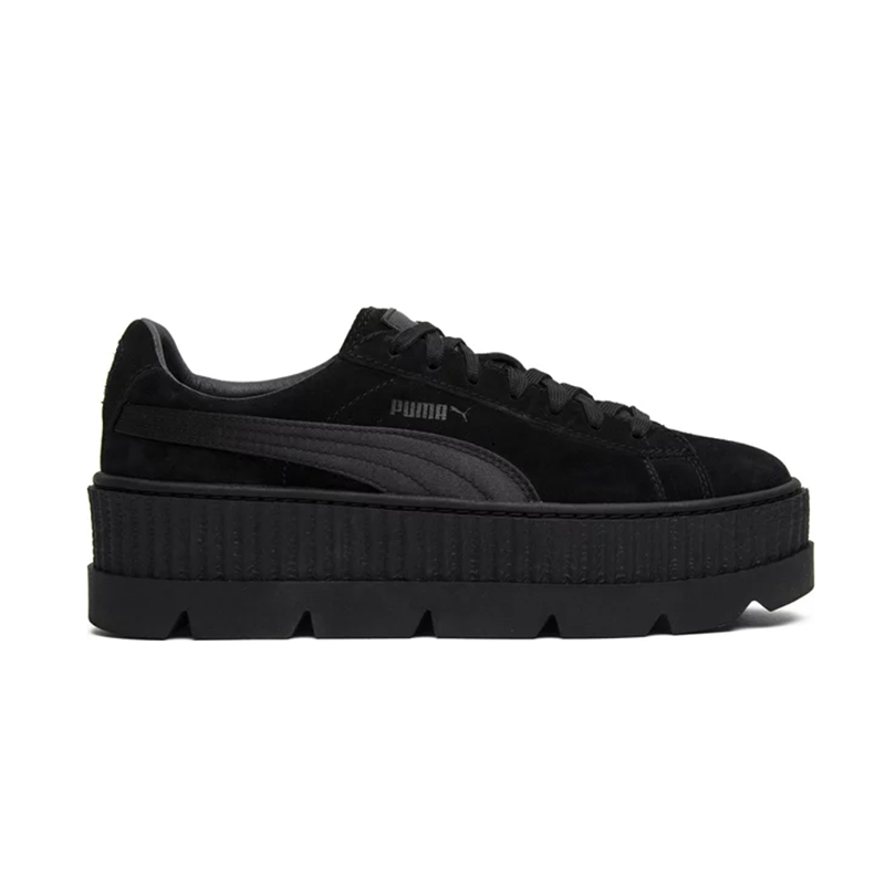Puma Creeper Black Suede Chunky Sneakers - 2