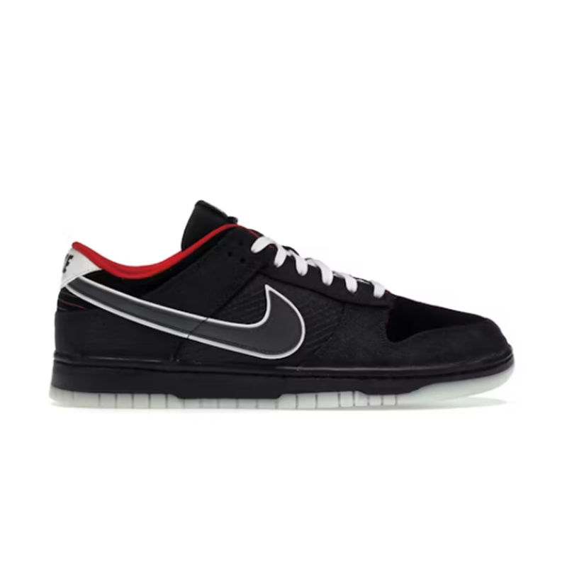 Nike SB Dunk Low Black/Red/White Sneakers - 2