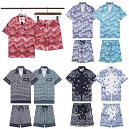 Catalog seller-listing image: Hawaiian printed shirt and shorts set — H25; not warehouse QC