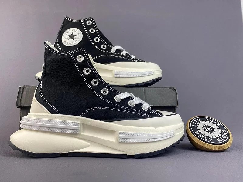 Converse x Comme des Garçons Play Chuck Taylor All Star High Top White Red Heart Sneakers - 10