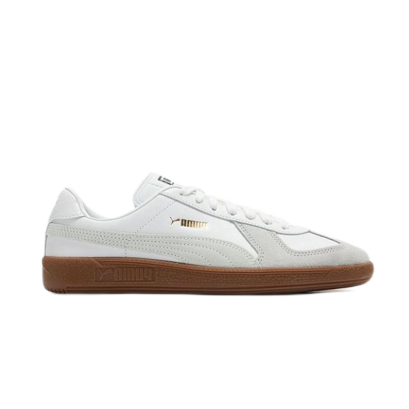 Puma Archive Leather White Red Brown Sneakers - 7