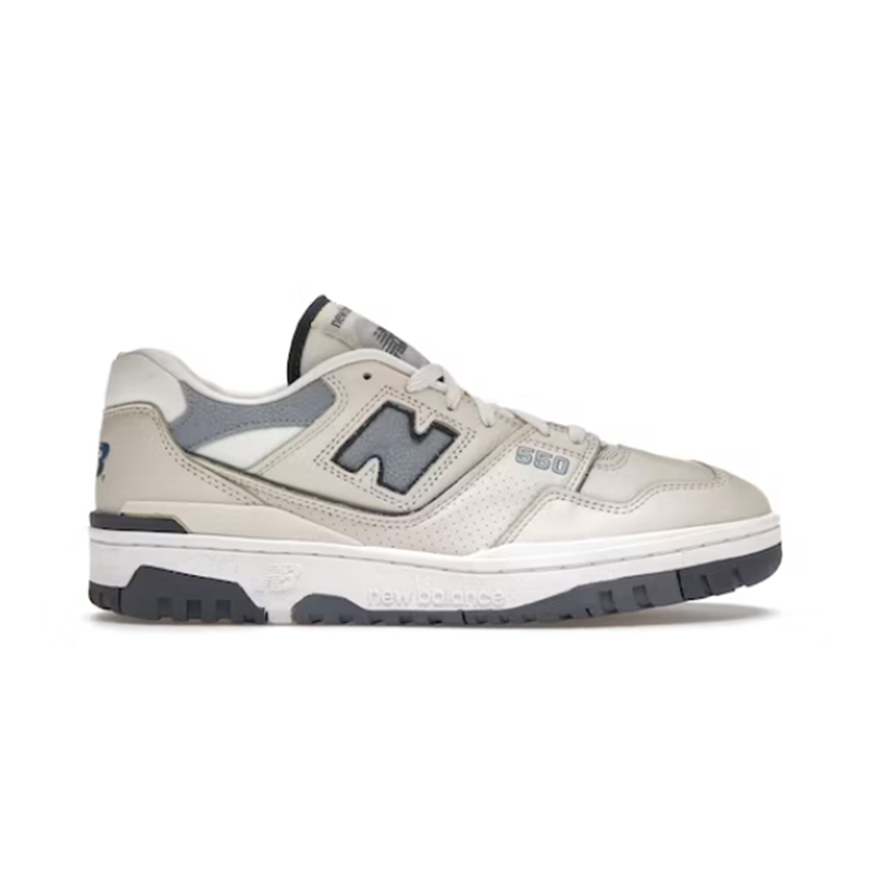 New Balance 550 Beige Gray Sneakers - 1