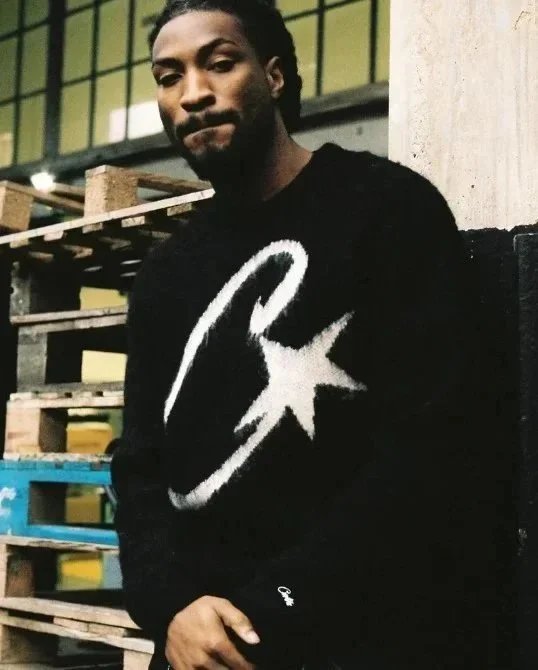 Saint Tears Cosmic Star Navy Knit Sweater - 3
