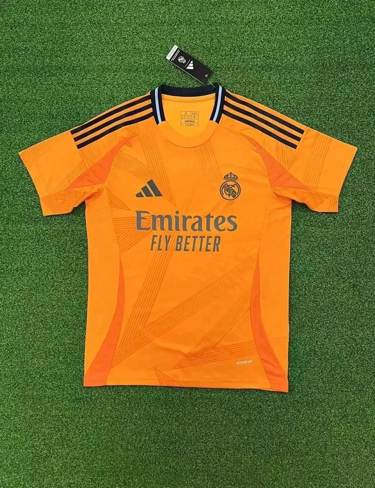 Adidas Adidas Real Madrid 24-25 Away Jersey - Orange Orange