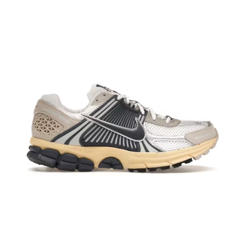 Nike Shox R4 Beige/Gray/Black Running Shoes - 2