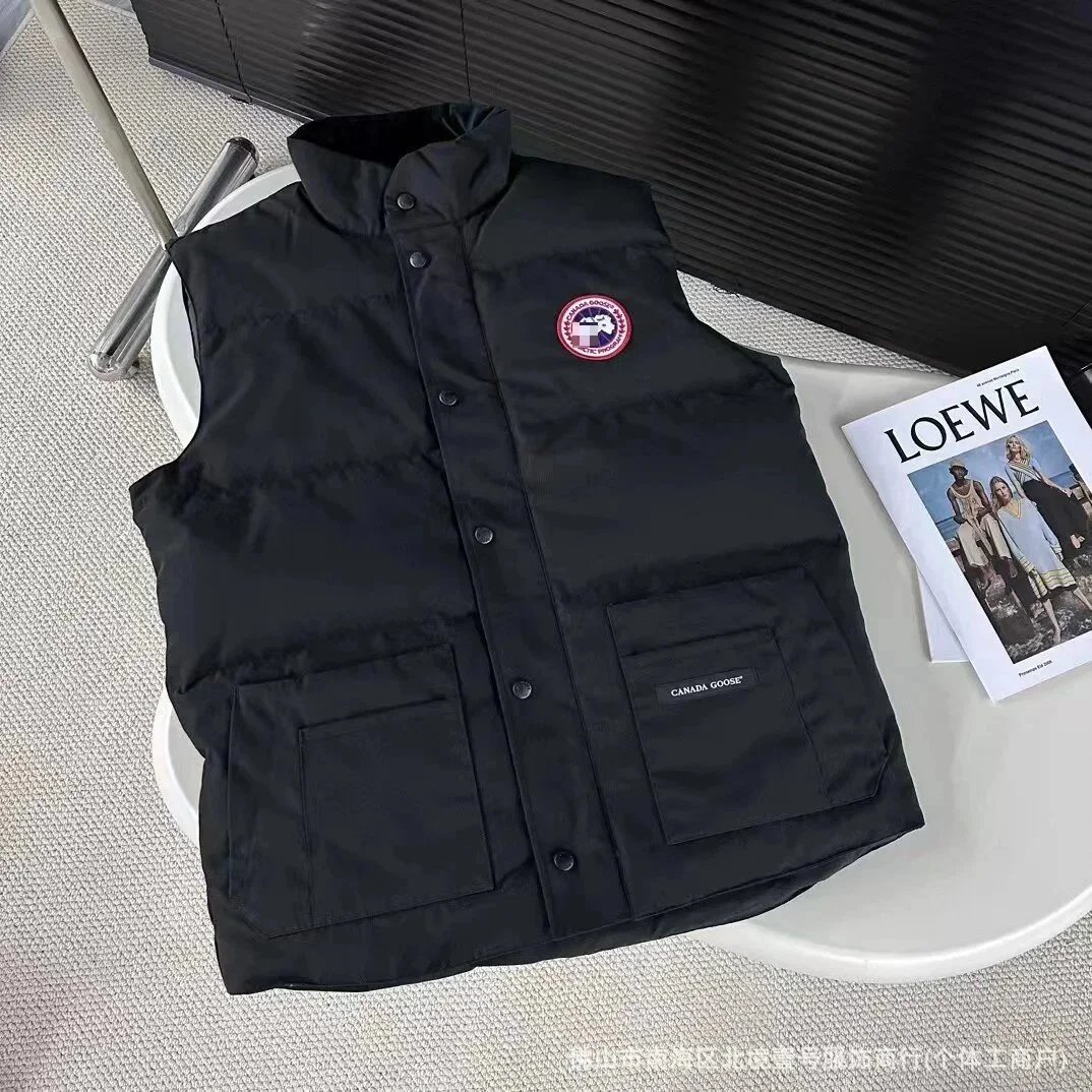 Canada Goose Crofton Vest Black Down Vest - 6