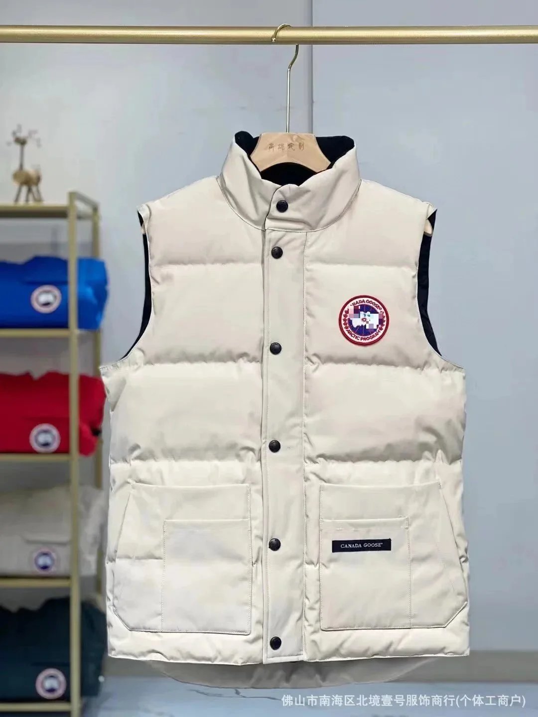Canada Goose Crofton Vest Black Down Vest - 9