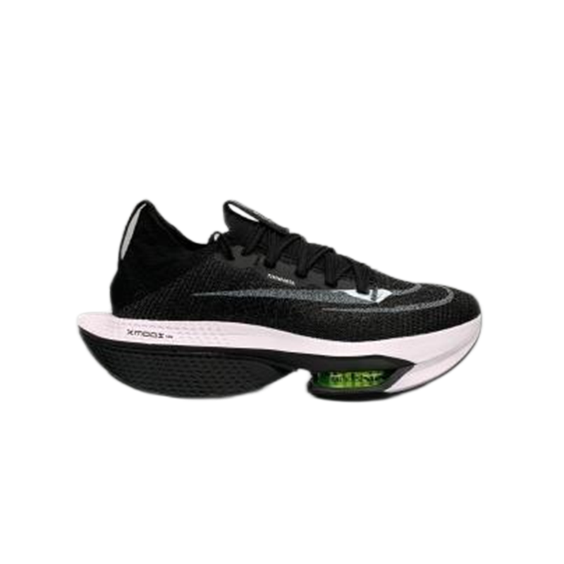 Nike ZoomX Streakfly Black/White/Green Running Shoes - 2
