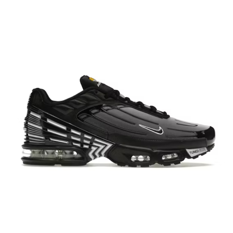 Nike Air Max Plus Black Silver Sneakers - 2