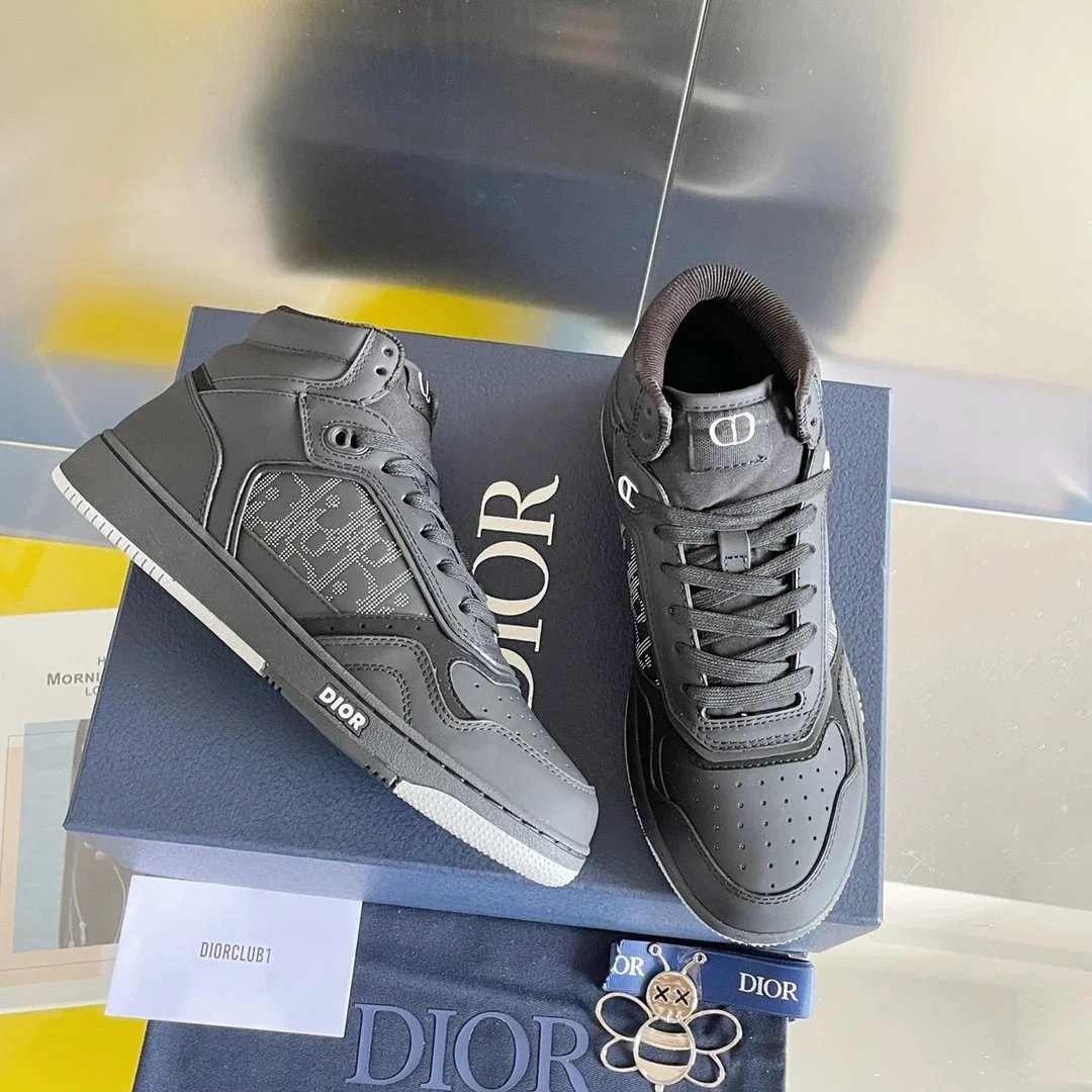 Dior B23 Oblique White Sneakers - 11